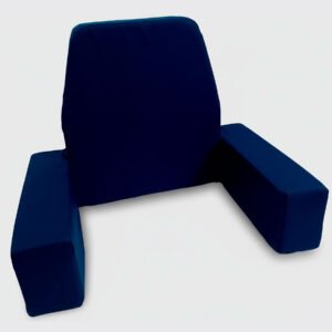 respaldo comodo con antebrazos para colocar en la cama